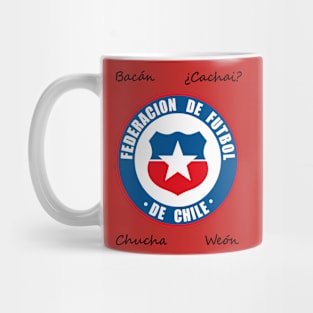 Chile Slang and Soccer Shirt Mug